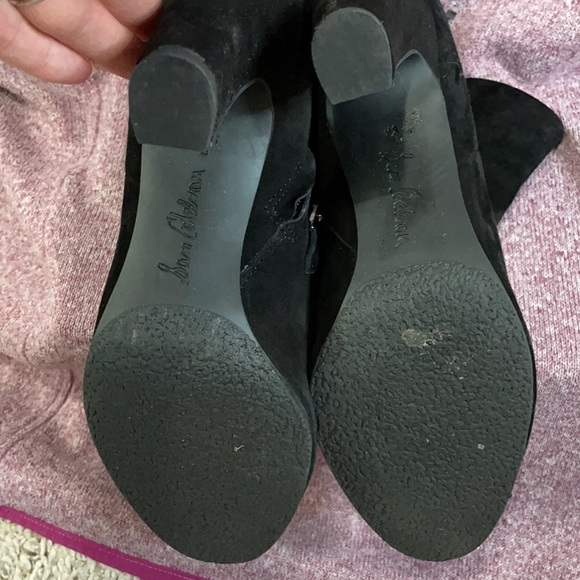 Sam Edelman black suede ankle boots - Picture 8 of 8